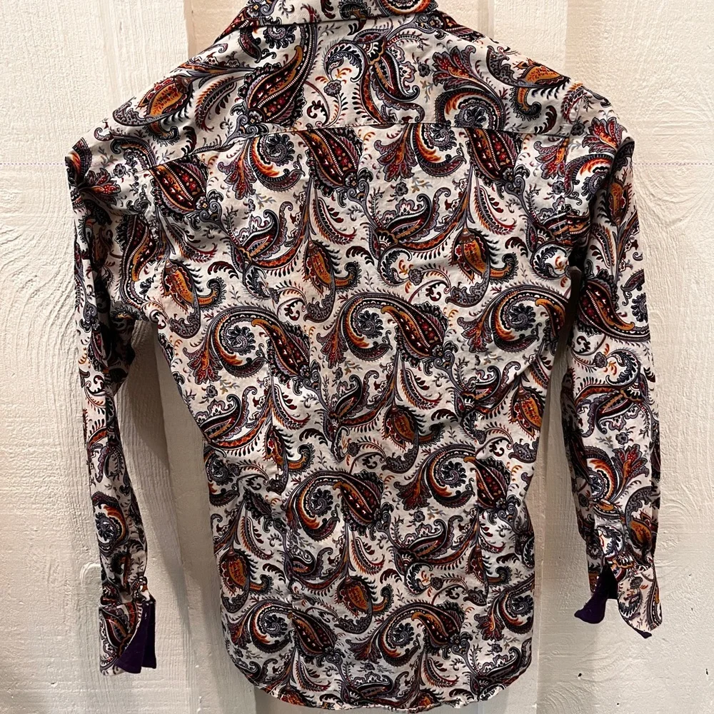 Elie Kids Paisley Dance Costume - Purple and Red - Picture 3 of 7